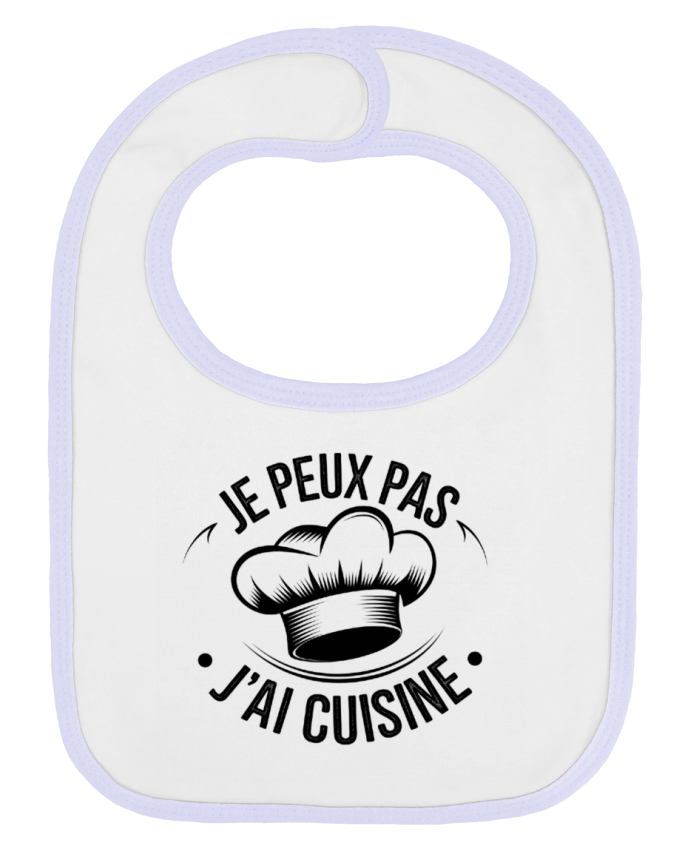 Bavoir bébé uni je peux pas j'ai cuisine par bwilfy