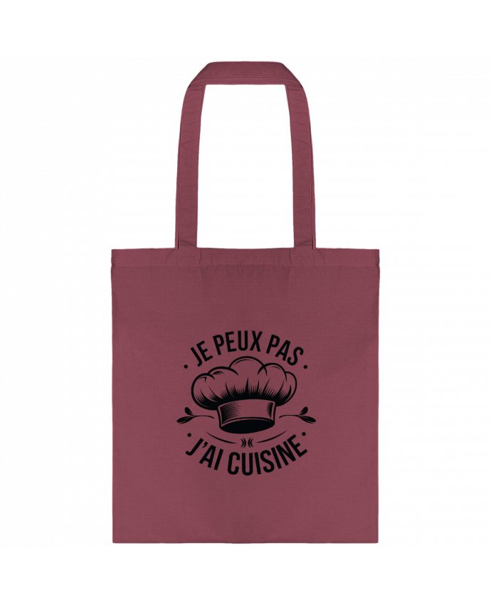 Tote-bag je peux pas j'ai cuisine par bwilfy