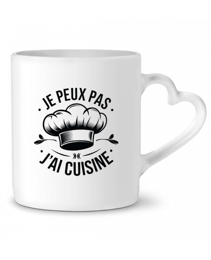 Mug coeur je peux pas j'ai cuisine par bwilfy