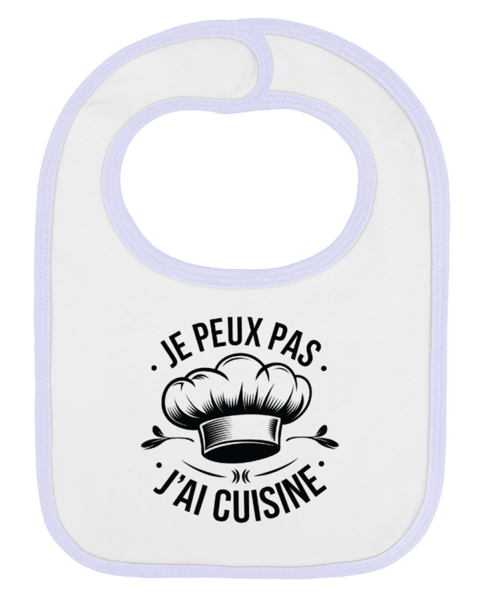 Bavoir bébé uni je peux pas j'ai cuisine par bwilfy