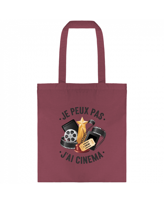 Tote-bag je peux pas j'ai cinema par bwilfy