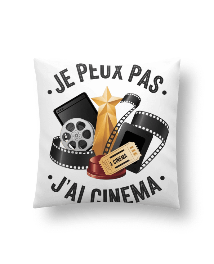 Coussin je peux pas j'ai cinema par bwilfy