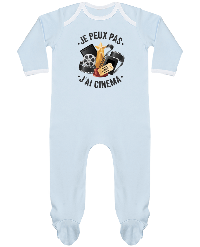 Body Pyjama Bébé je peux pas j'ai cinema par bwilfy