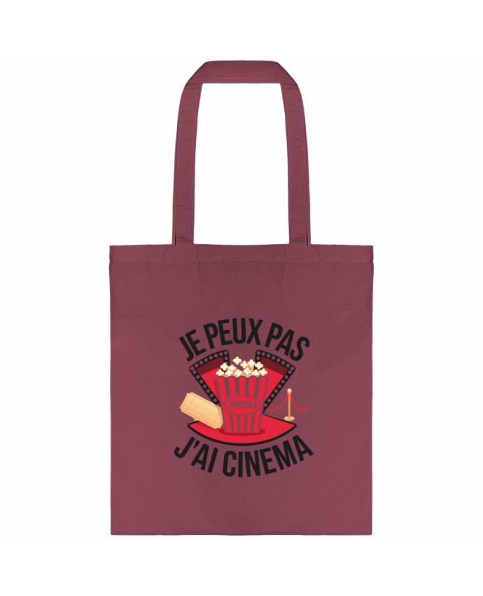 Tote-bag je peux pas j'ai cinema par bwilfy