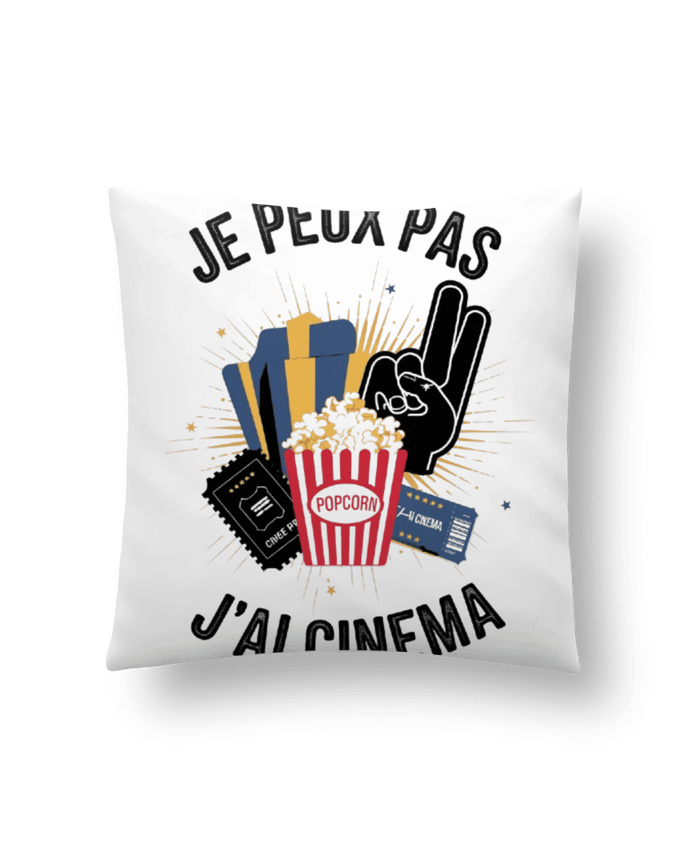 Coussin je peux pas j'ai cinéma par bwilfy