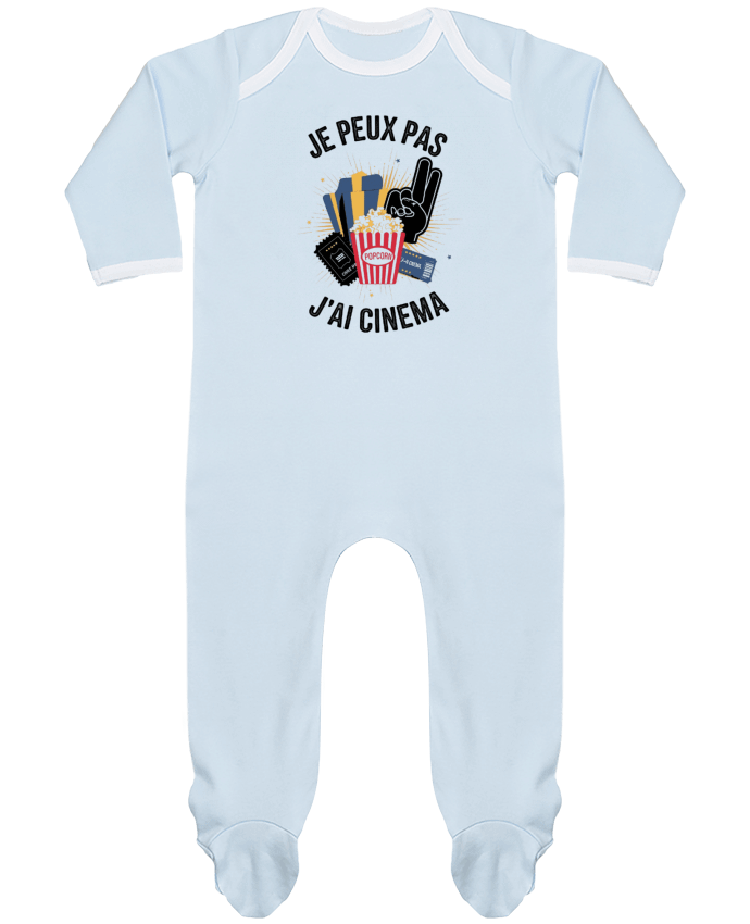Body Pyjama Bébé je peux pas j'ai cinéma par bwilfy