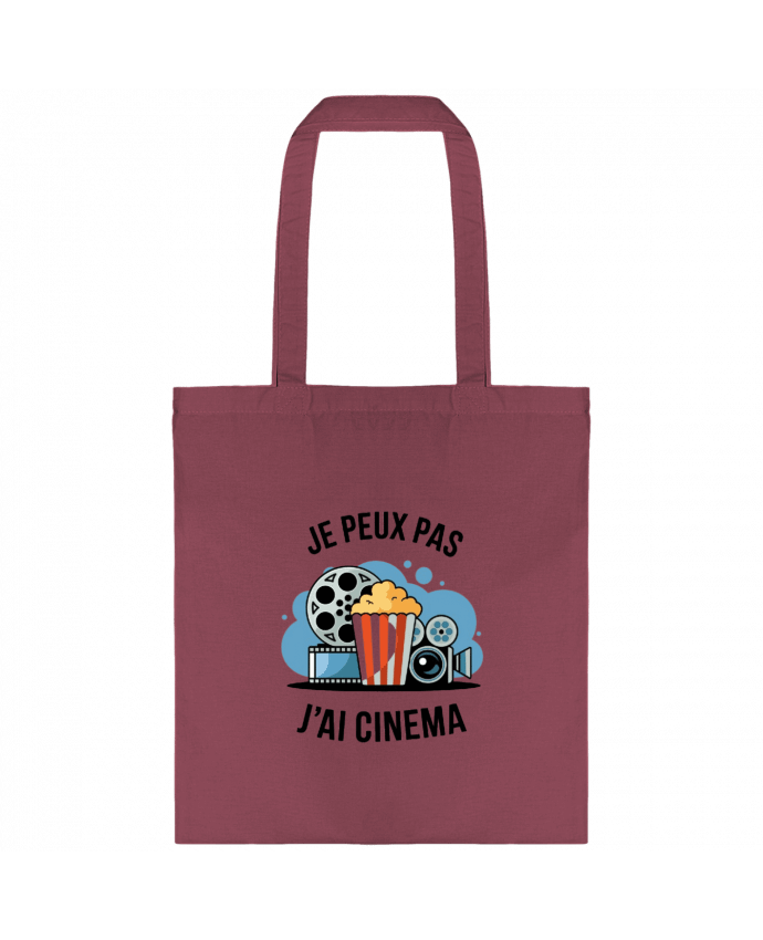 Tote-bag je peux pas j'ai cinema par bwilfy