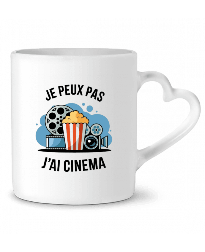 Mug coeur je peux pas j'ai cinema par bwilfy