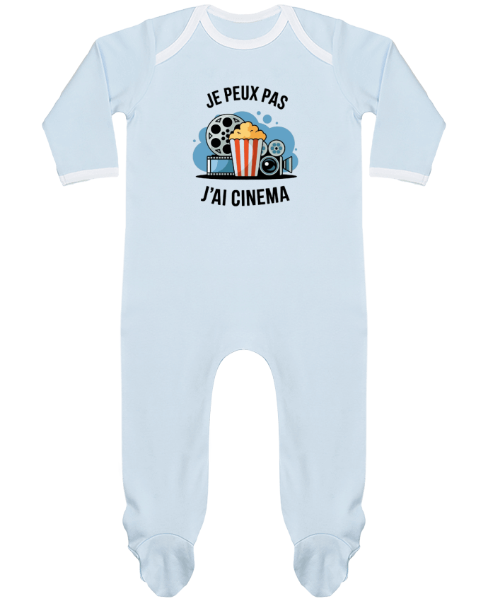 Body Pyjama Bébé je peux pas j'ai cinema par bwilfy