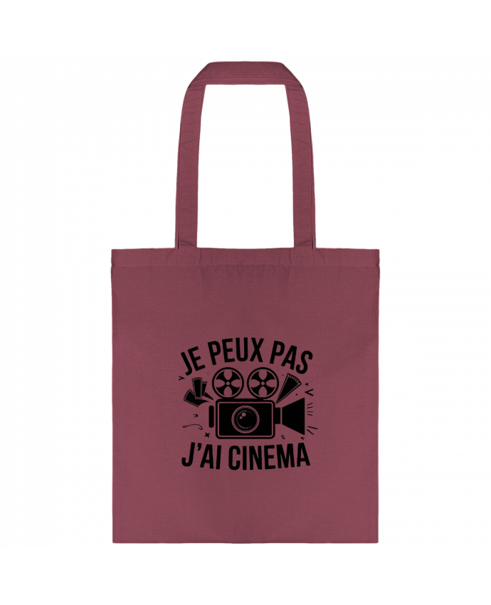 Tote-bag je peux pas j'ai cinema par bwilfy