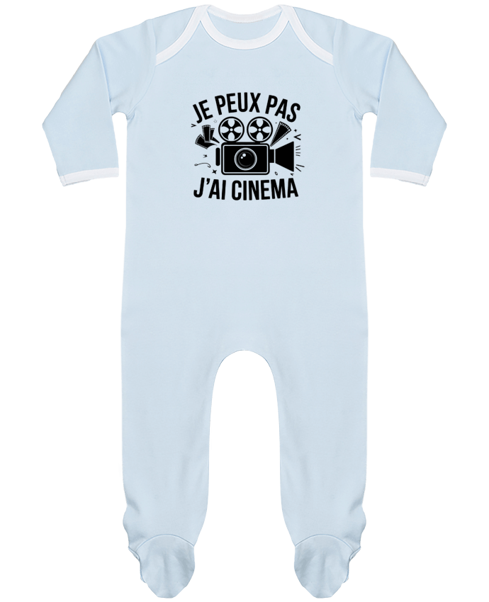 Body Pyjama Bébé je peux pas j'ai cinema par bwilfy