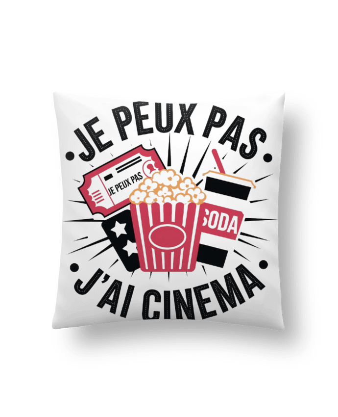 Coussin je peux pas j'ai cinema par bwilfy