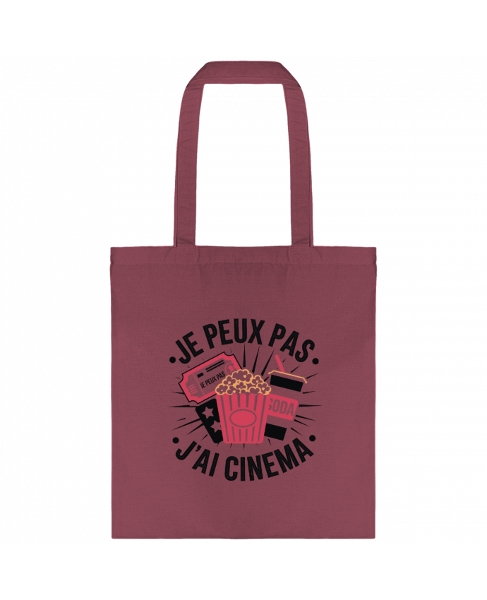 Tote-bag je peux pas j'ai cinema par bwilfy