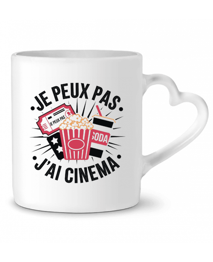 Mug coeur je peux pas j'ai cinema par bwilfy
