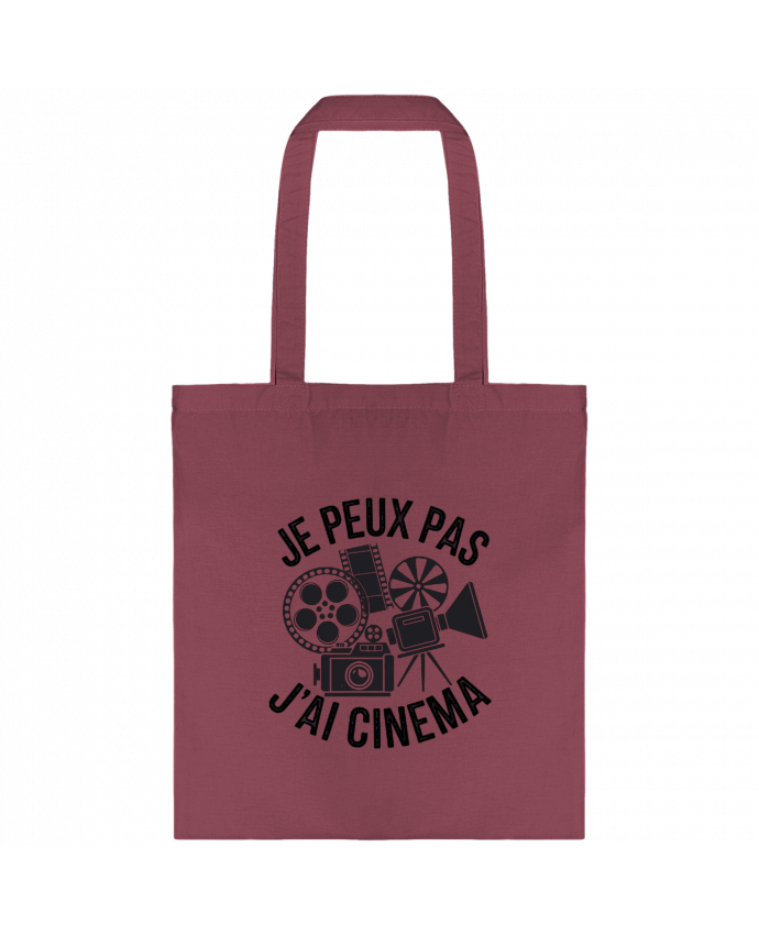 Tote-bag je peux pas j'ai cinema par bwilfy