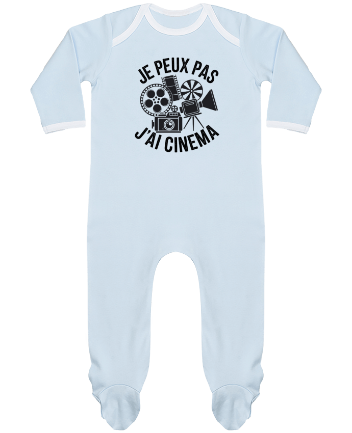 Body Pyjama Bébé je peux pas j'ai cinema par bwilfy