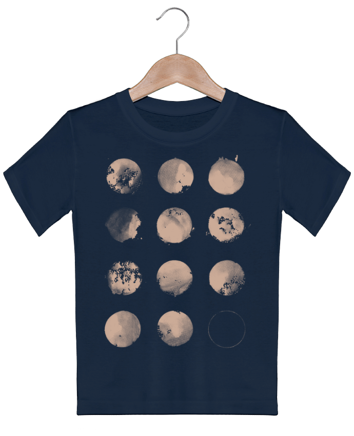 T-shirt garçon motif Douze lunes Florent Bodart