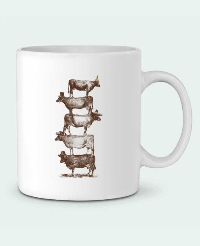 Ceramic Mug Cow Cow Nuts by Florent Bodart
