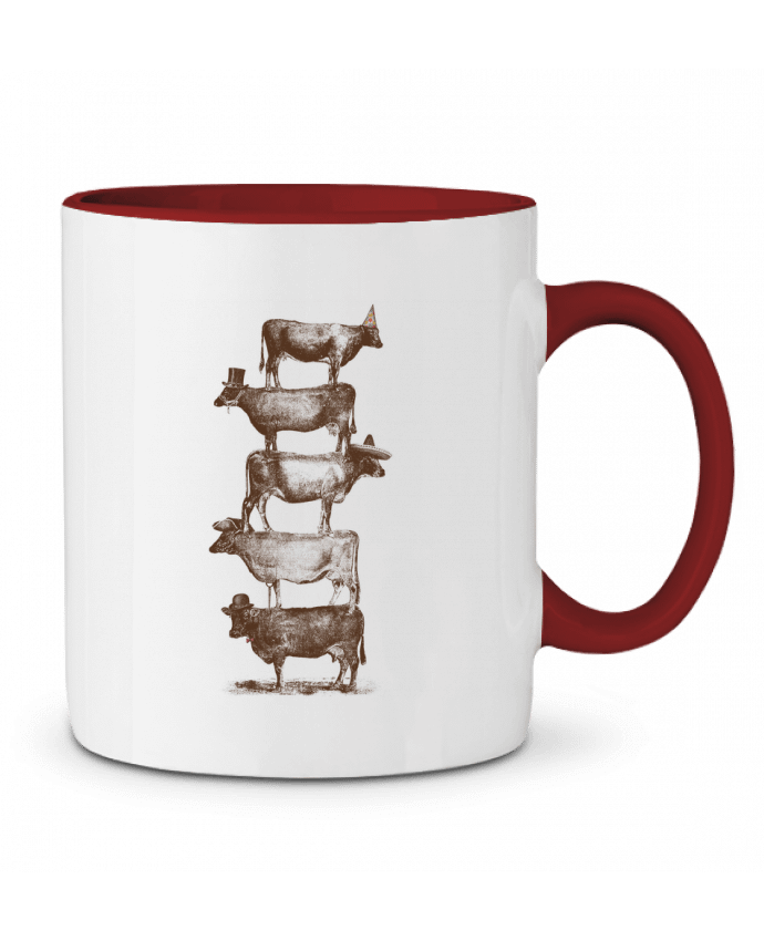 Mug bicolore Cow Cow Nuts Florent Bodart