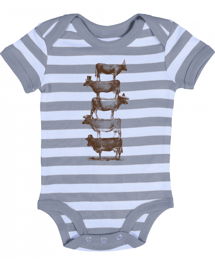 Baby Body striped Cow Cow Nuts - Florent Bodart