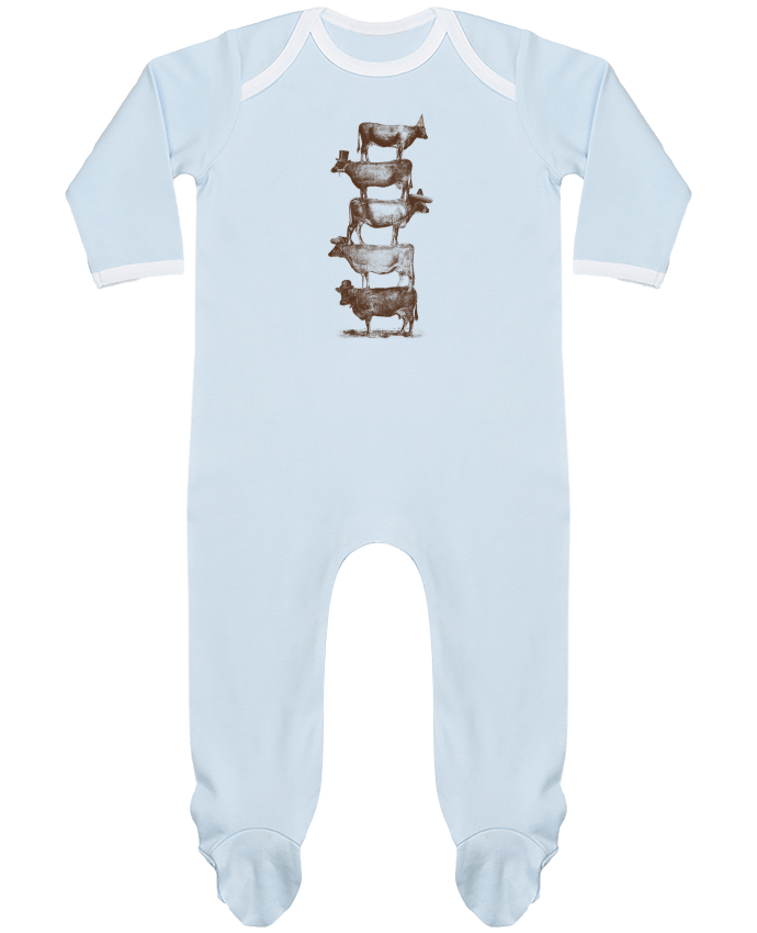 Body Pyjama Bébé Cow Cow Nuts par Florent Bodart