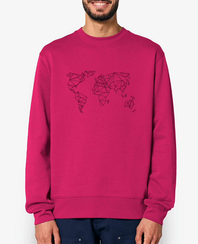 Sweat col rond unisexe Geometrical World Par na.hili