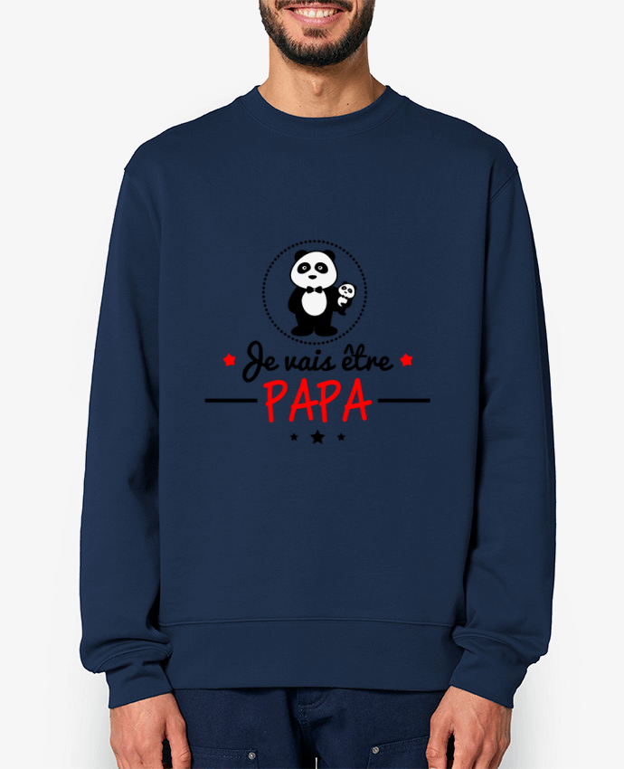 Sweat-shirt Bientôt papa , Futur père Par Benichan