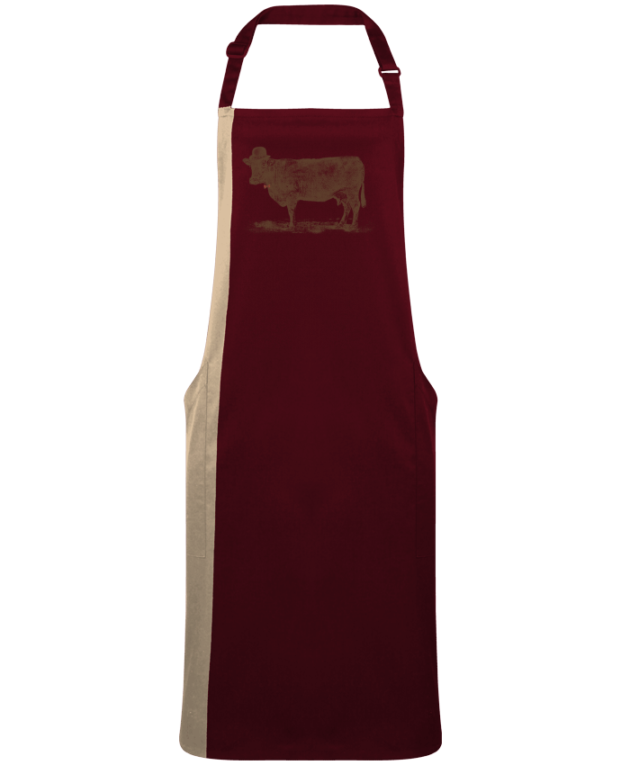Tablier bicolore Cow Cow Nut par  Florent Bodart