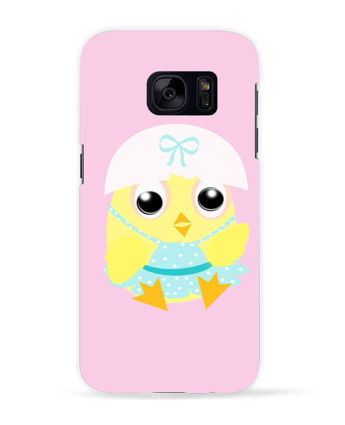 Coque 3D Samsung Galaxy S7  Poussinette par Les Caprices de Filles