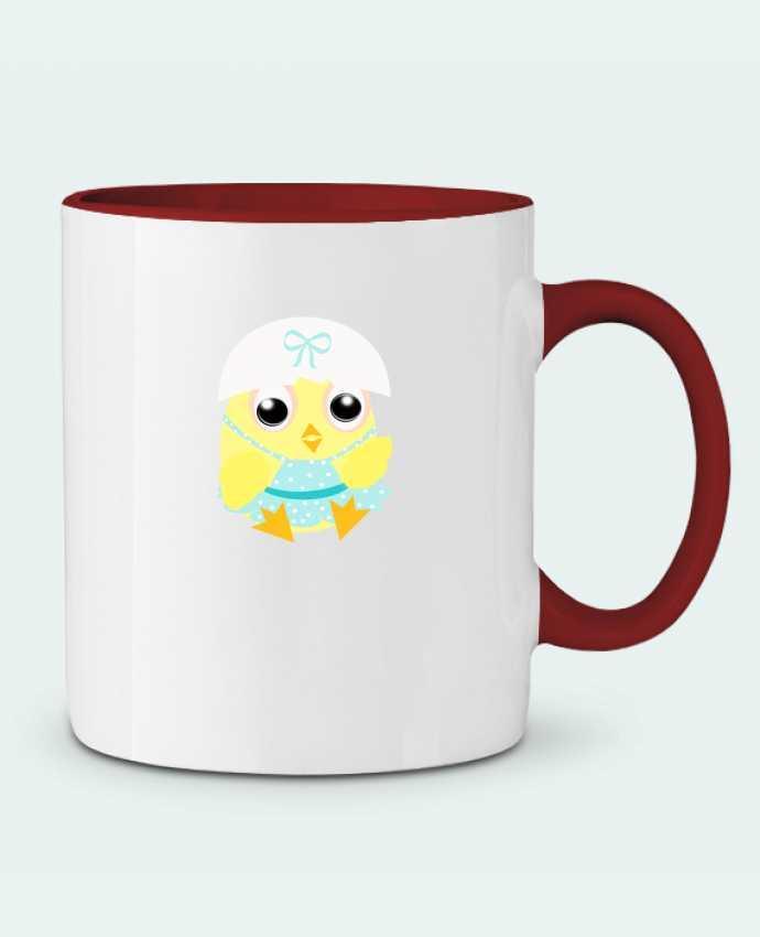 Taza Cerámica Bicolor Poussinette Les Caprices de Filles