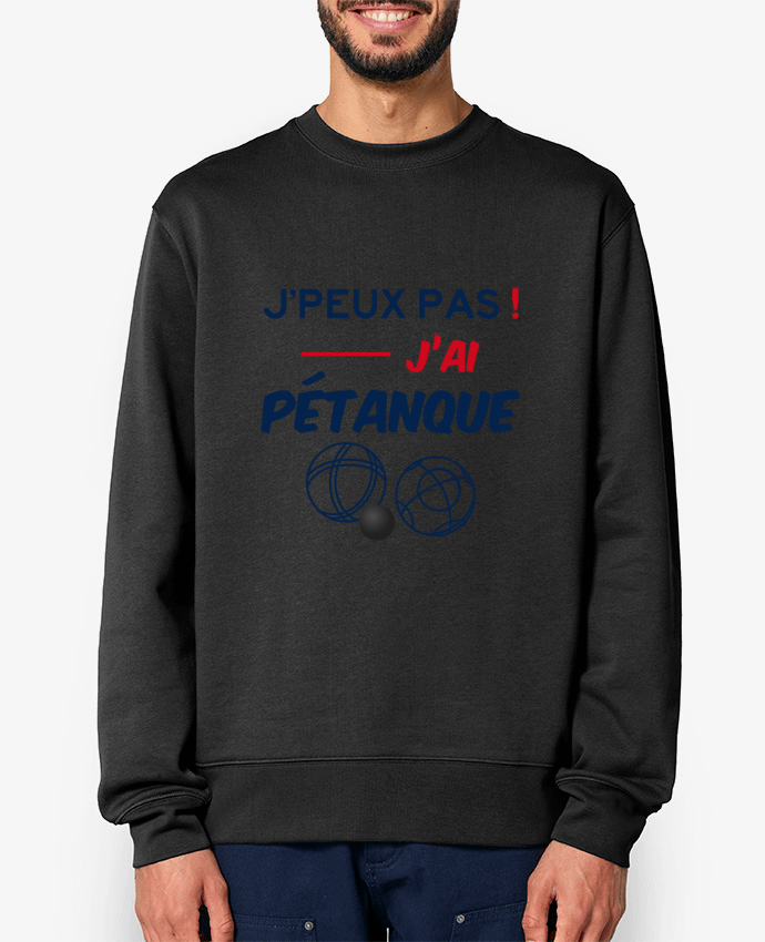 Sweat-shirt J'peux pas j'ai pétanque - J'peux pas je joue aux boules Par sicool