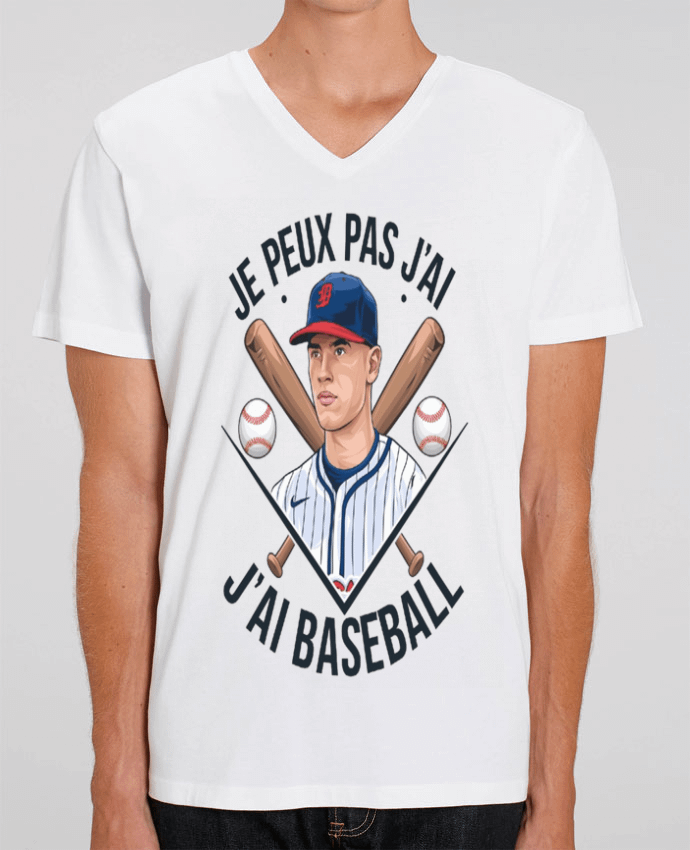 T-shirt homme je peux pas j'ai baseball par bwilfy