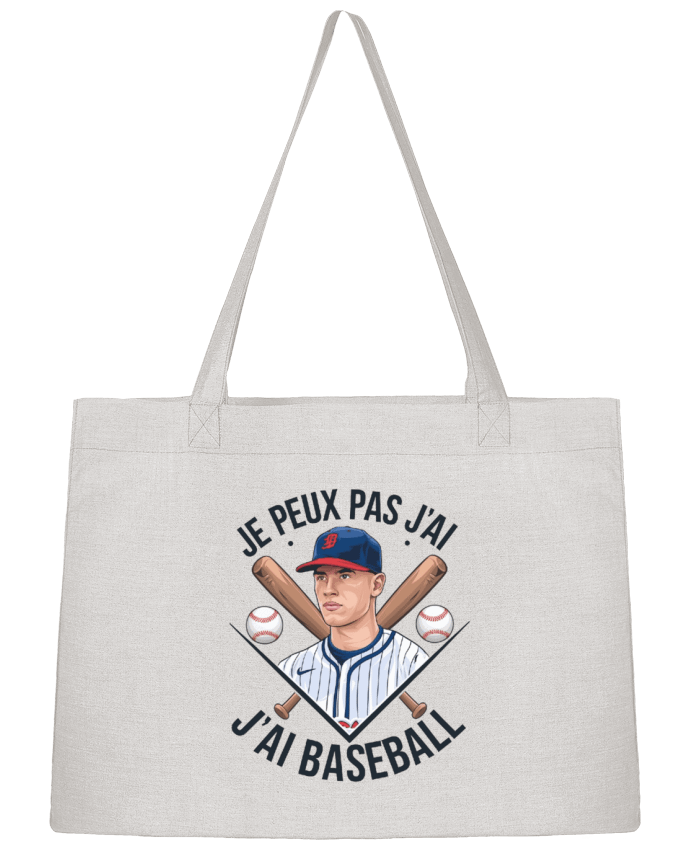 Sac Shopping je peux pas j'ai baseball par bwilfy