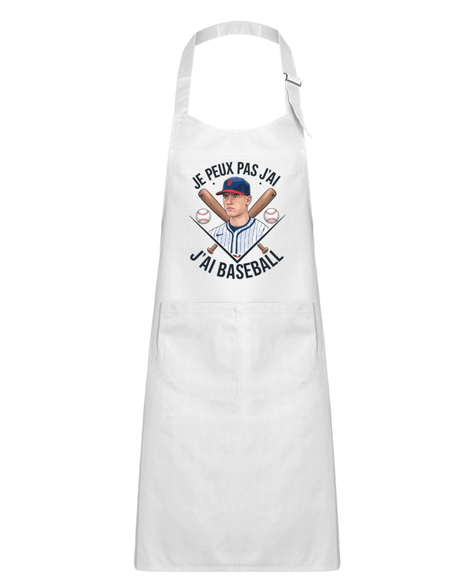Tablier Enfant je peux pas j'ai baseball par bwilfy