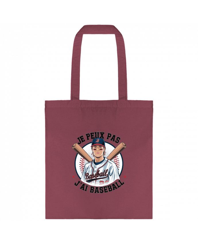 Tote-bag je peux pas j'ai baseball par bwilfy