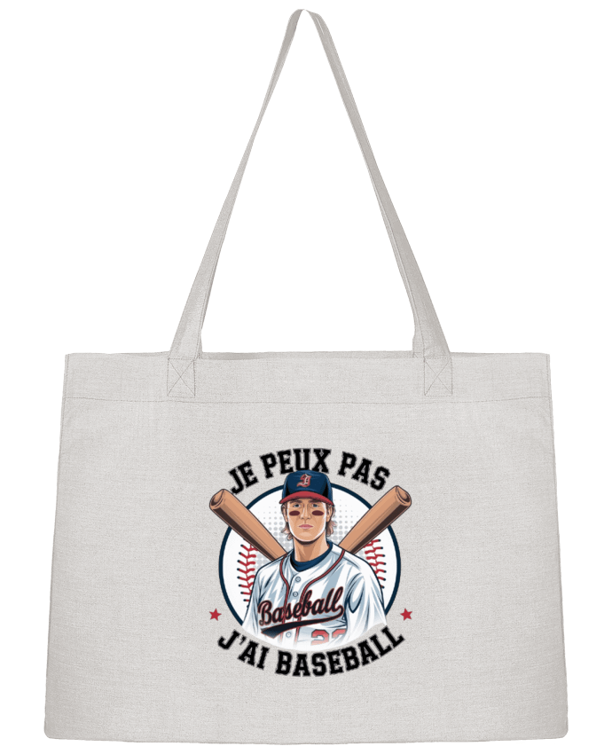 Sac Shopping je peux pas j'ai baseball par bwilfy
