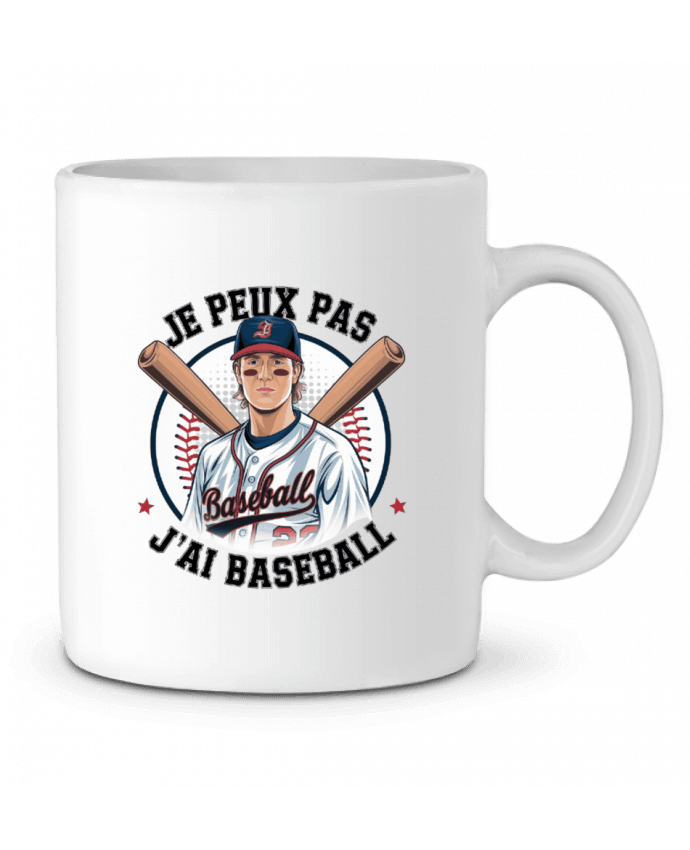 Mug  je peux pas j'ai baseball par bwilfy
