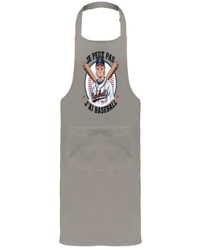 Tablier avec poches je peux pas j'ai baseball par bwilfy