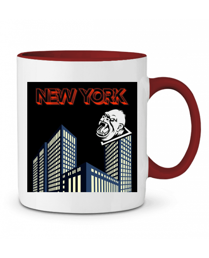 Mug bicolore New York cazadoras