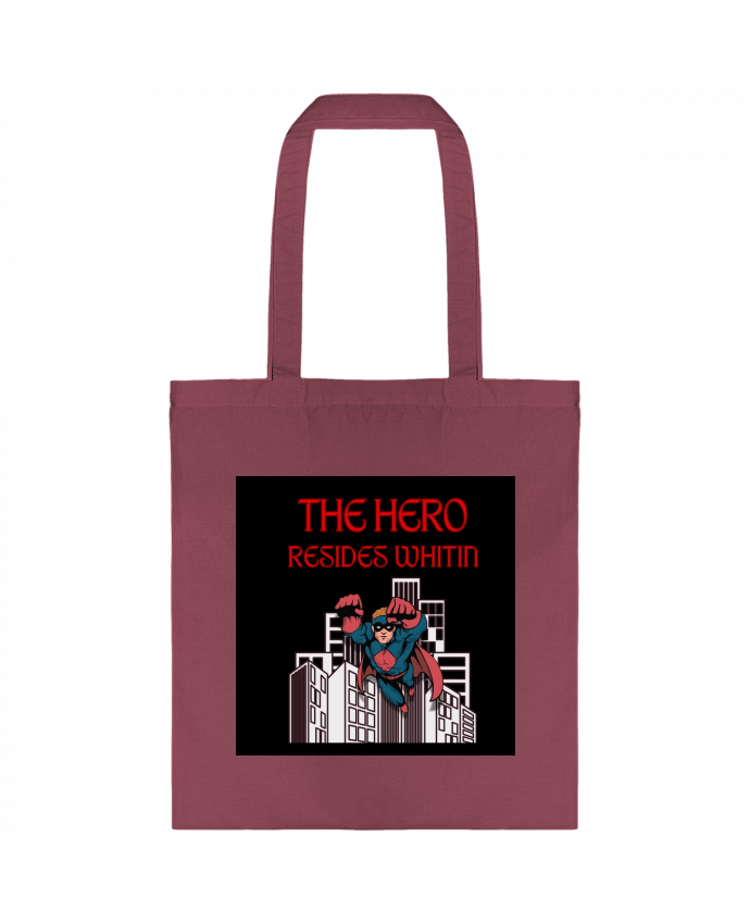Tote-bag El hèroe par cazadoras