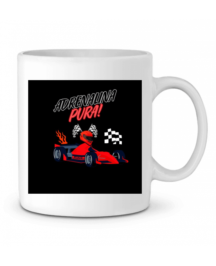 Mug  adrenalina pura par cazadoras