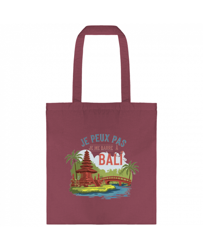 Tote-bag je peux pas je me barre à Bali par bwilfy