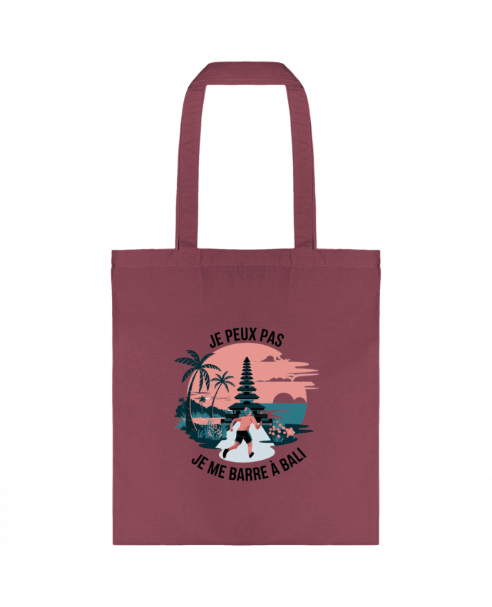 Tote-bag je peux pas je me barre à Bali par bwilfy