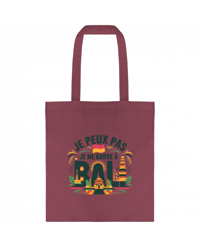 Tote-bag je peux pas je me barre à Bali par bwilfy