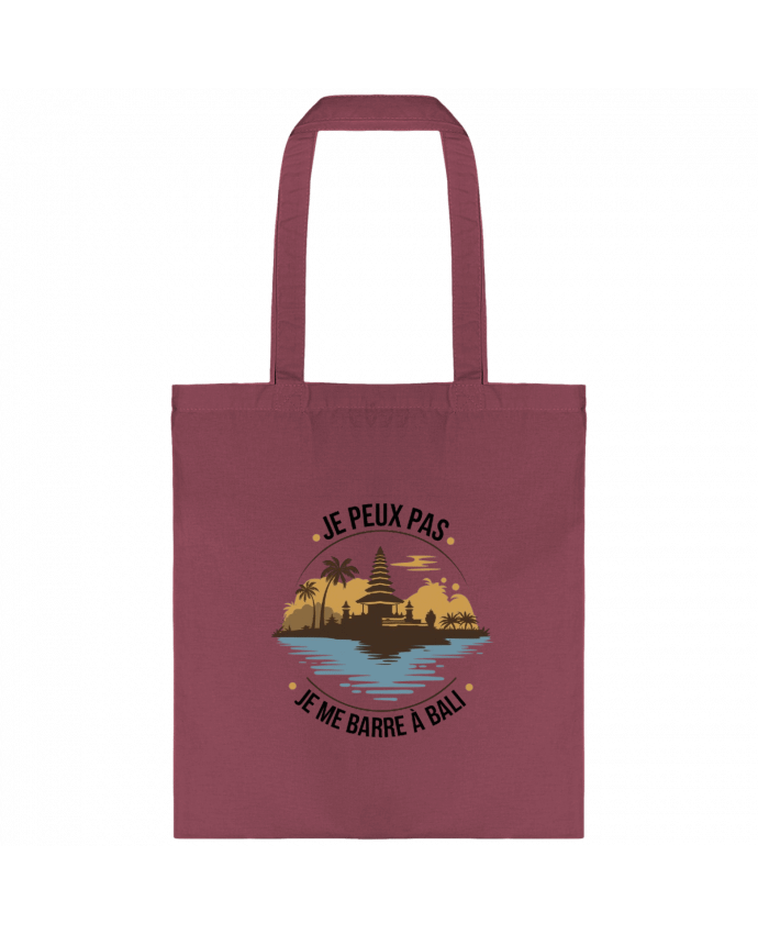 Tote-bag je peux pas je me barre à Bali par bwilfy