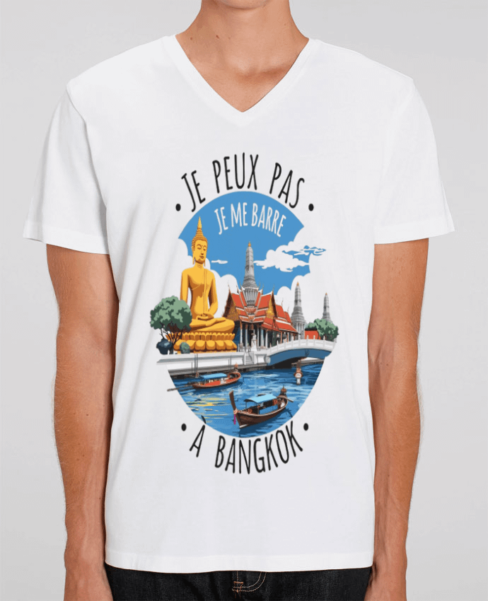 T-shirt homme je peux pas je me barre à Bangkok par bwilfy