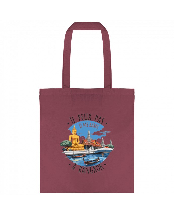 Tote-bag je peux pas je me barre à Bangkok par bwilfy