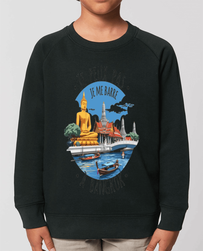 Sweat-shirt enfant je peux pas je me barre à Bangkok Par  bwilfy