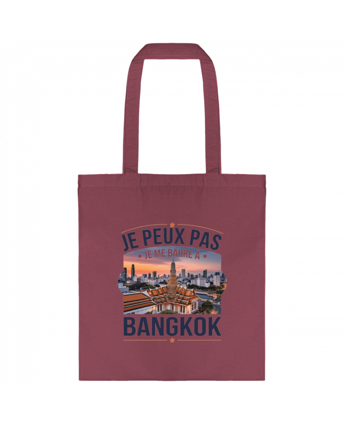 Tote-bag je peux pas je me barre à Bangkok par bwilfy