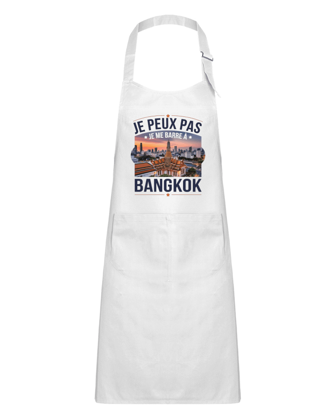 Tablier Enfant je peux pas je me barre à Bangkok par bwilfy